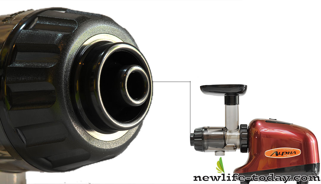 Alpha Juicer DA900 – Bread Stick Nozzle Round