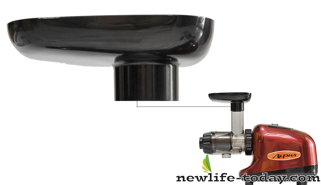 Alpha Juicer DA900 – Hopper