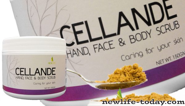 Cellulose found in Cellande Hand Face Body Scrub