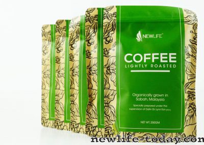 Coffee Enema 5 Packs in a row