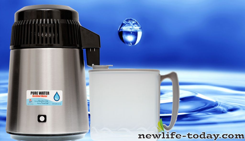 Pure Water Distiller (with glass bottle) Newlife Today, Malaysia