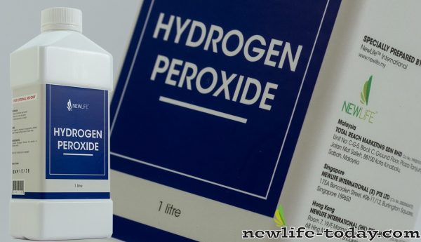 Water found in H2O2 Hydrogen Peroxide