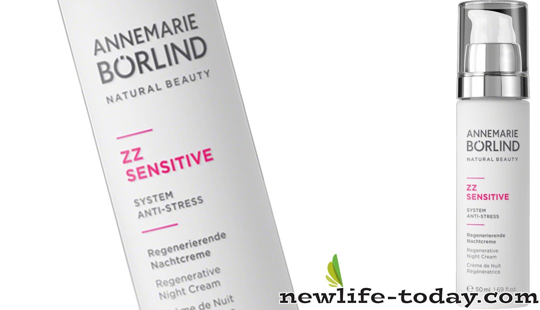 Zinc found in ZZ Sensitive Night Cream Regenerative